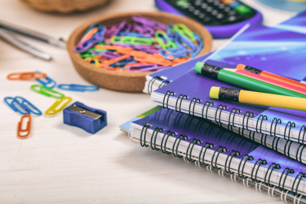 Fourniture scolaire pour la rentrée 